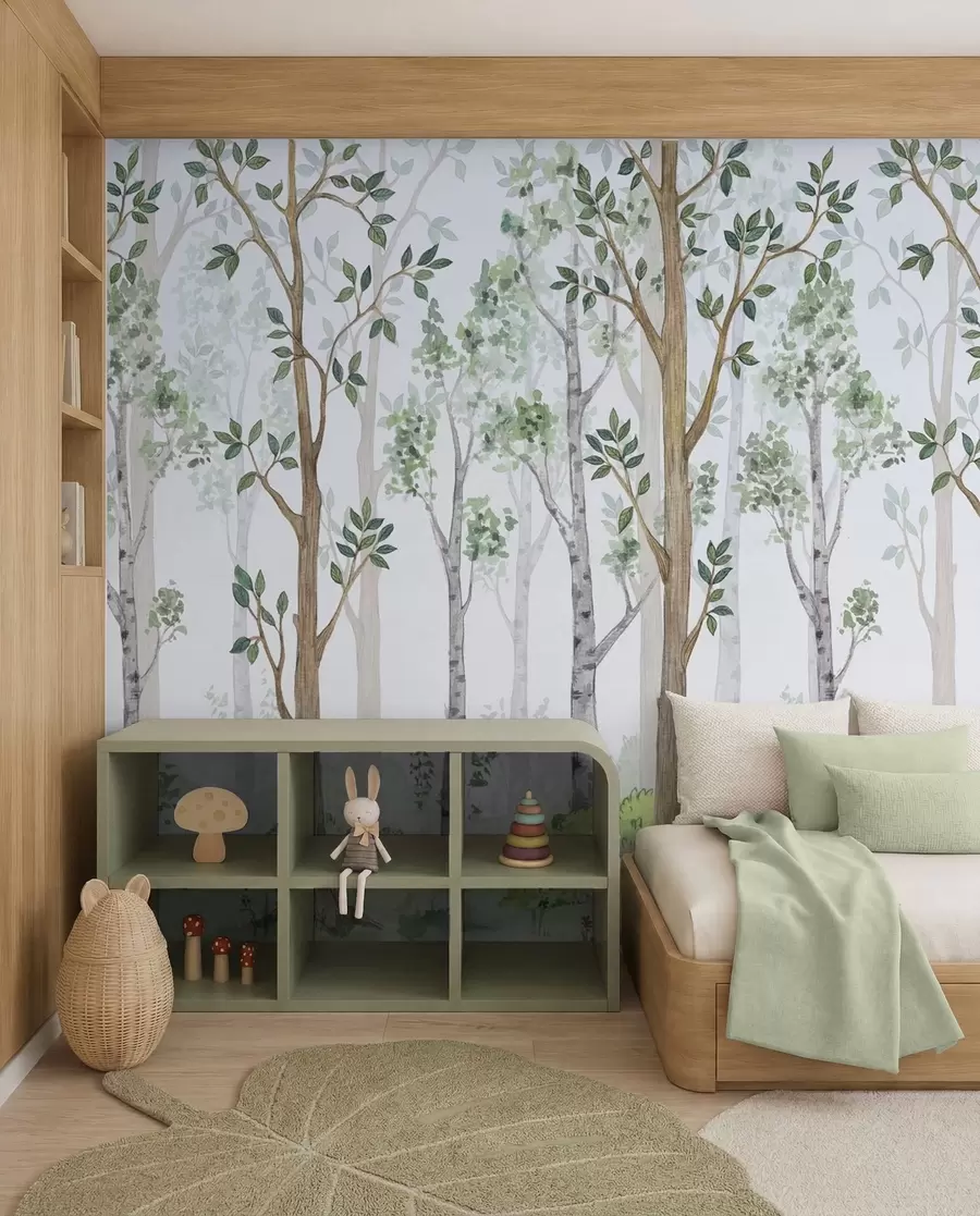 Papier peint Forêt magique u51424