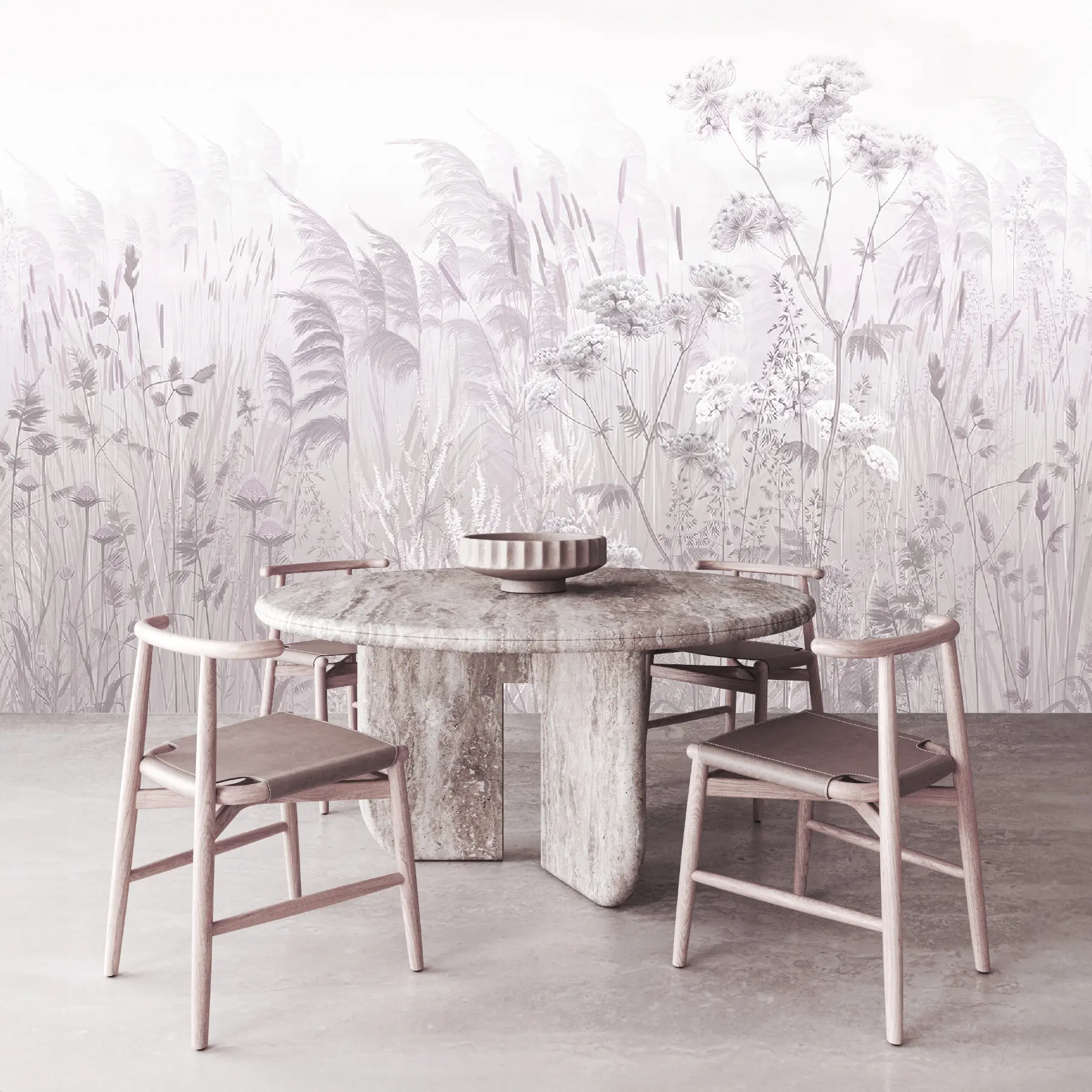 Papier peint Herbes enchanteresses u00104
