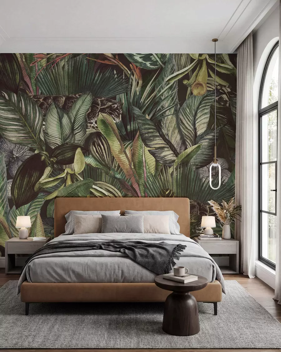 Papier peint Jungle mystérieuse u51884