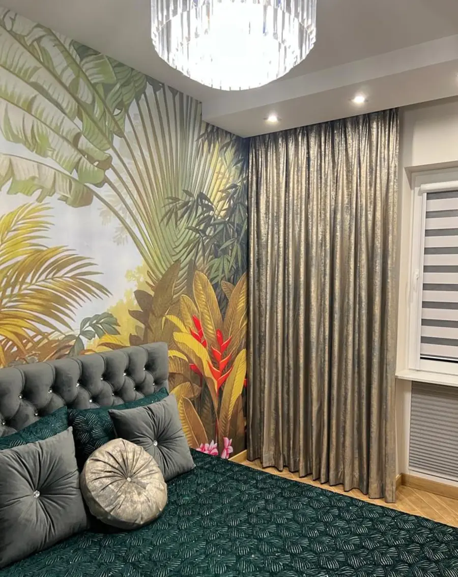 Papier peint Forêt tropicale lumineuse u02708