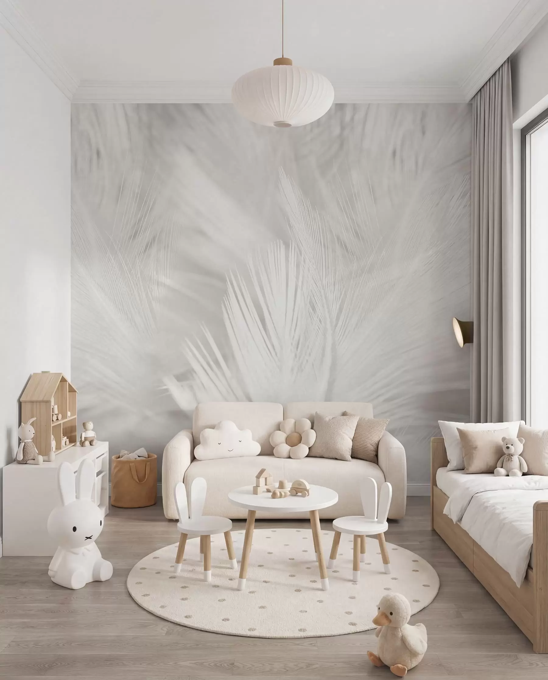 Papier peint Plumes en gros plan u15622