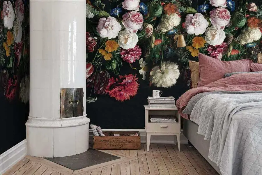 Papier peint Bouquet coloré u19866