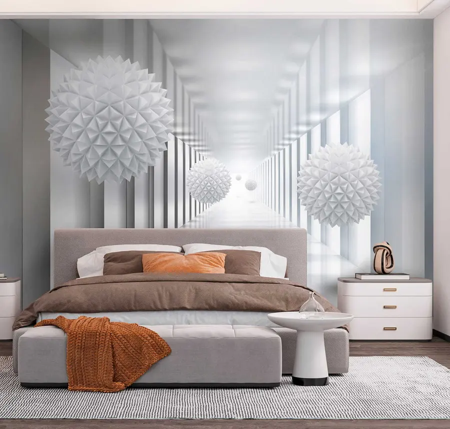 Papier peint Boules dans le tunnel u24571