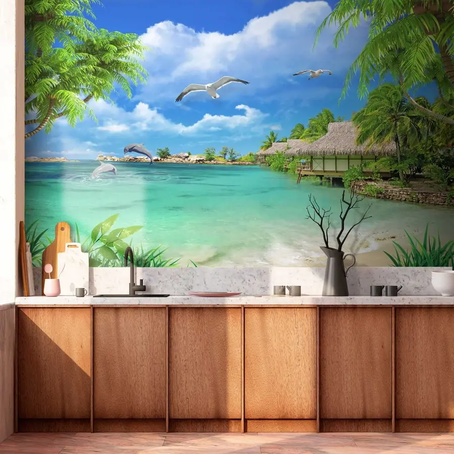 Papier peint Île paradisiaque u26969