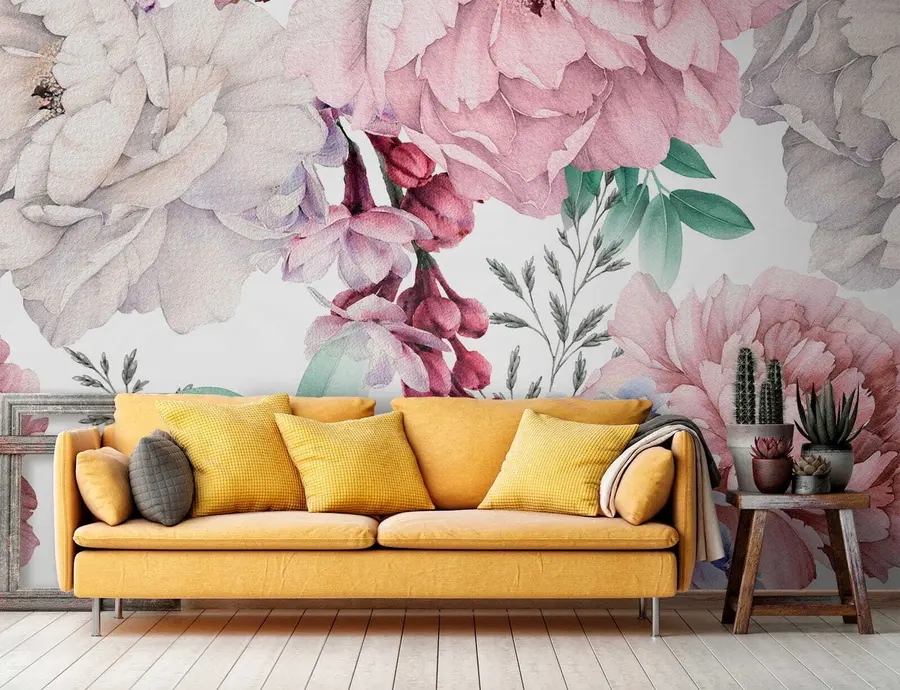 Papier peint Fleurs délicates u27236