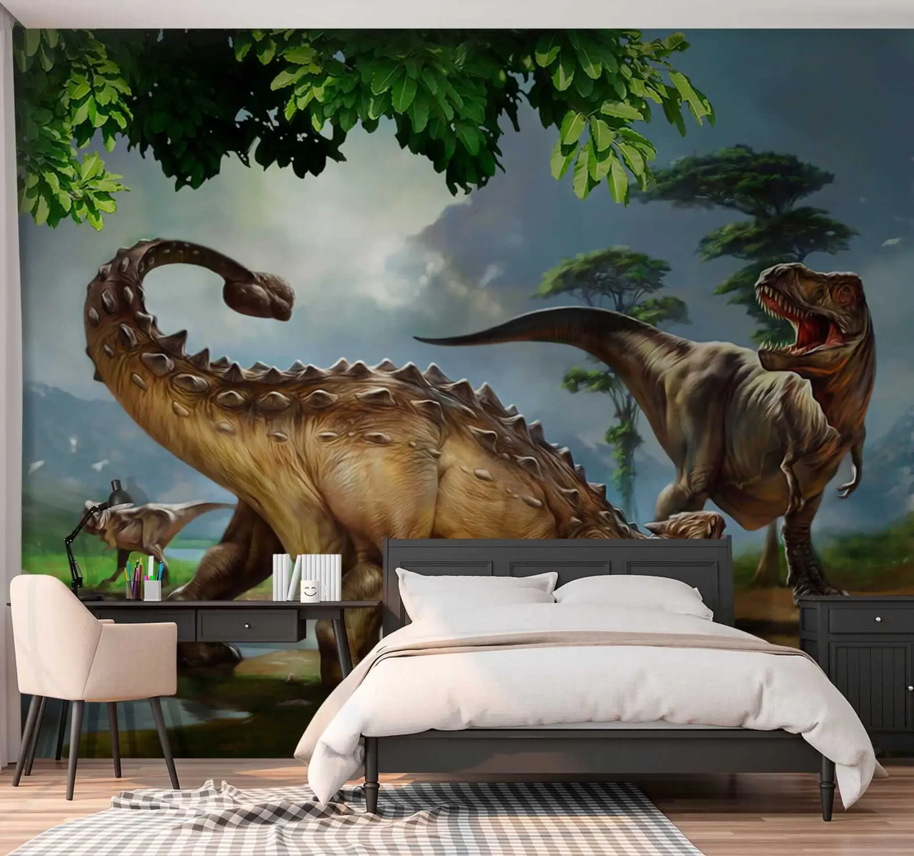 Papier peint Parc des dinosaures u28674