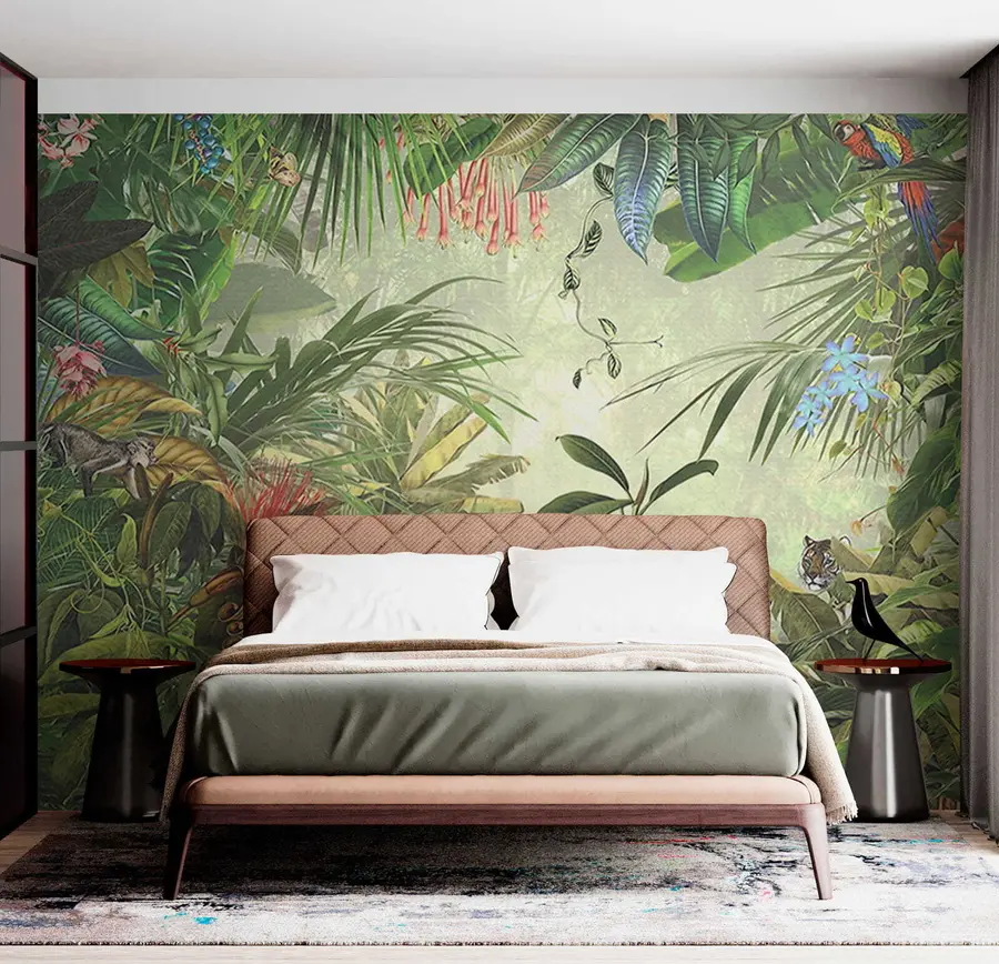 Papier peint Feuilles tropicales u29981