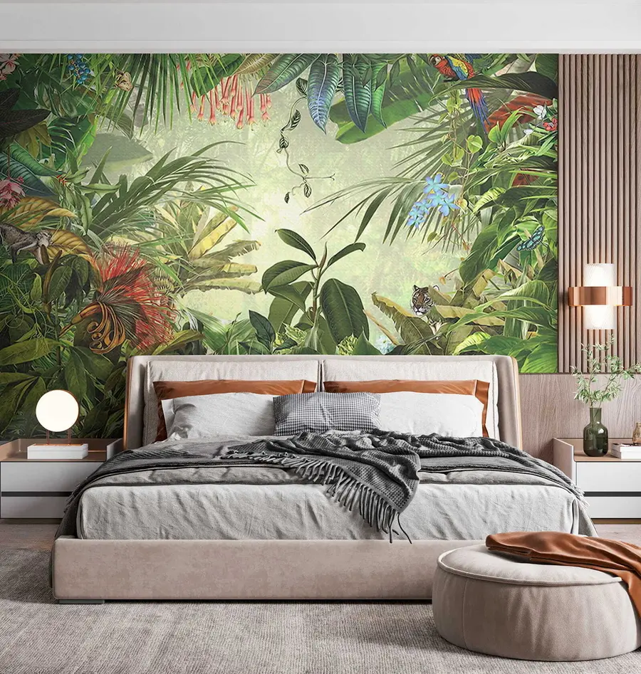 Papier peint Feuilles tropicales u29981