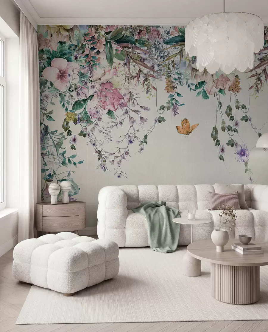 Papier peint Guirlande de papillons u30601