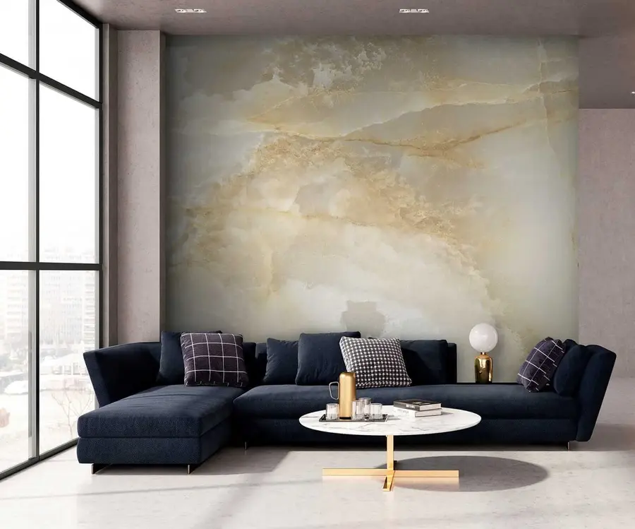 Papier peint Marbre beige u32035