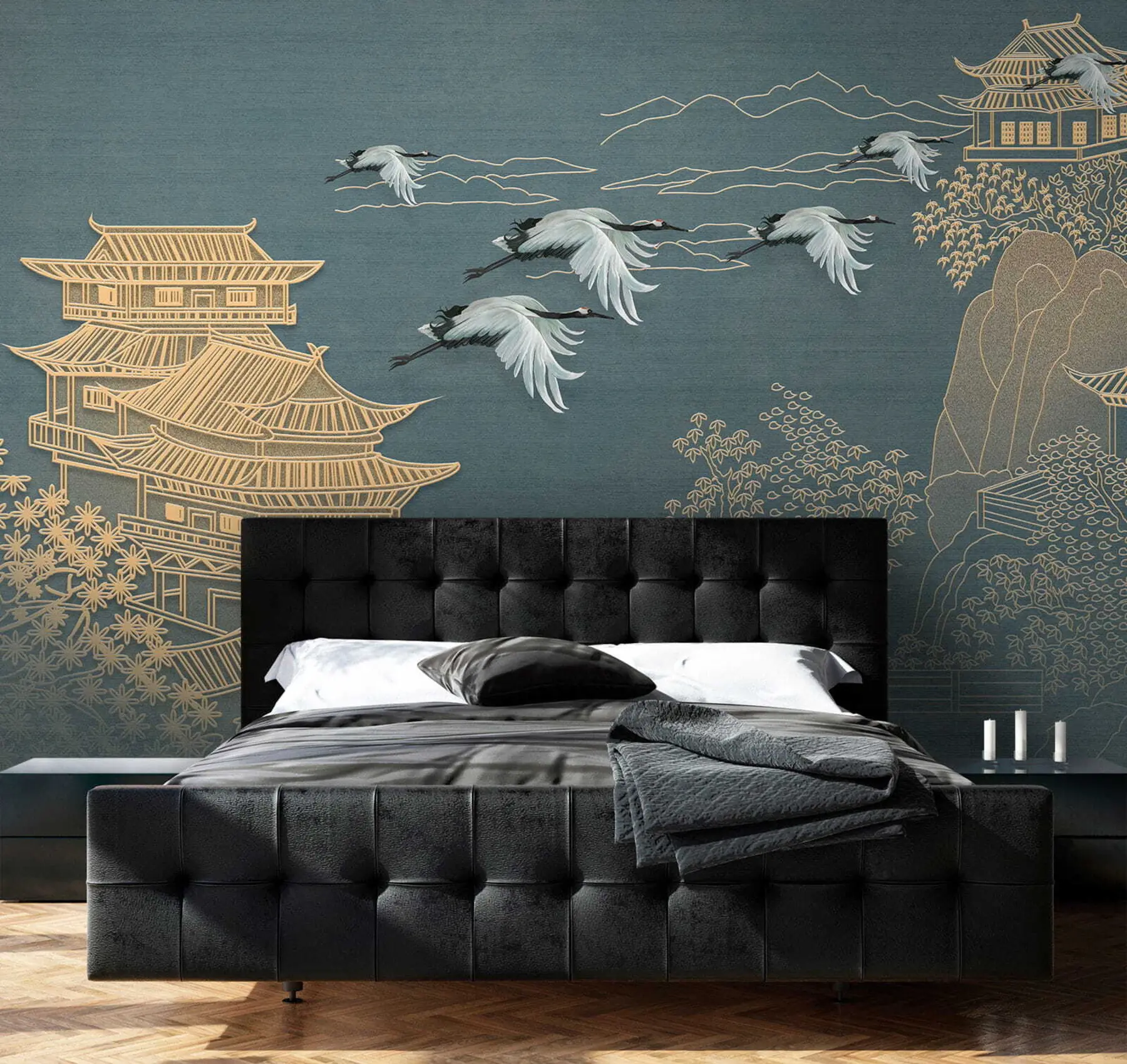 Papier peint Dessin de style japonais u38720