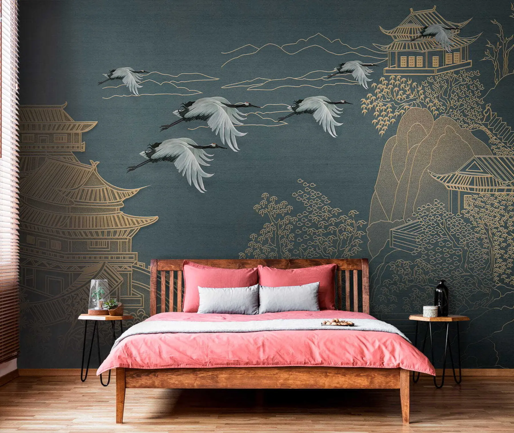 Papier peint Dessin de style japonais u38720