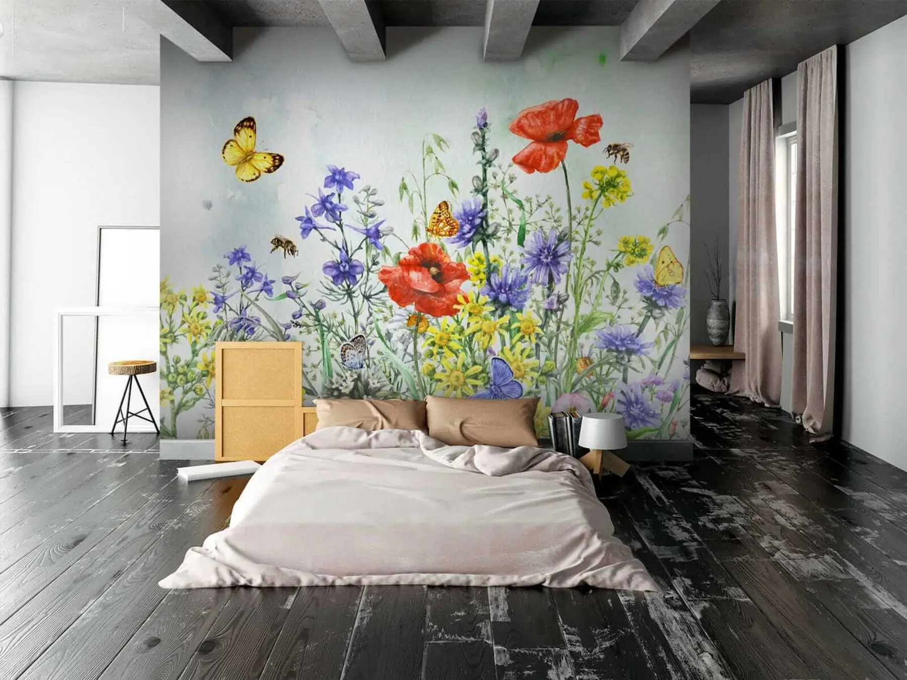 Papier peint Bouquet d'été u43104