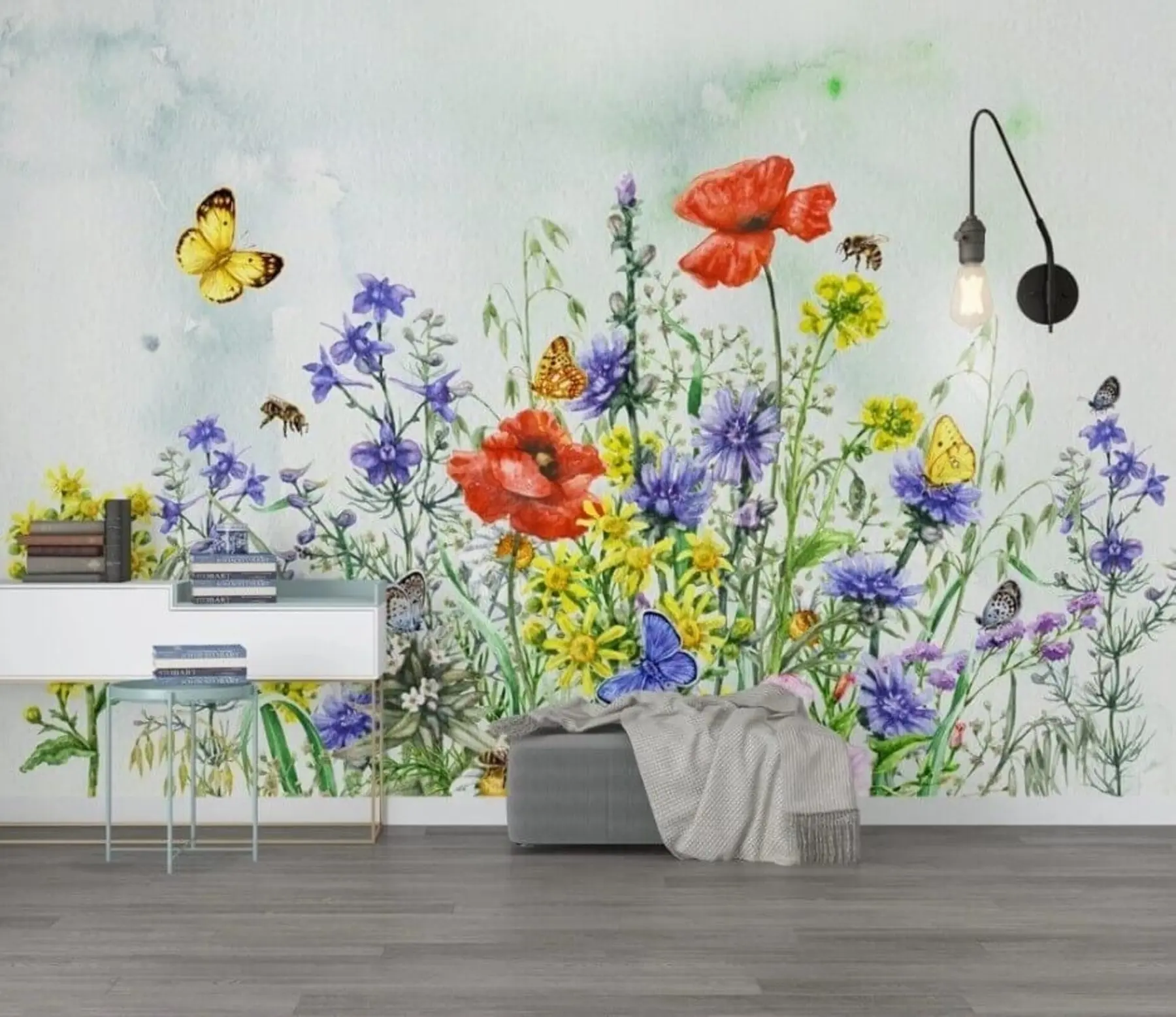 Papier peint Bouquet d'été u43104