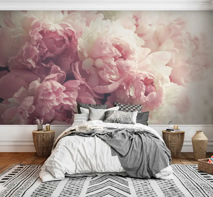 Papier peint Pivoines délicates u44746