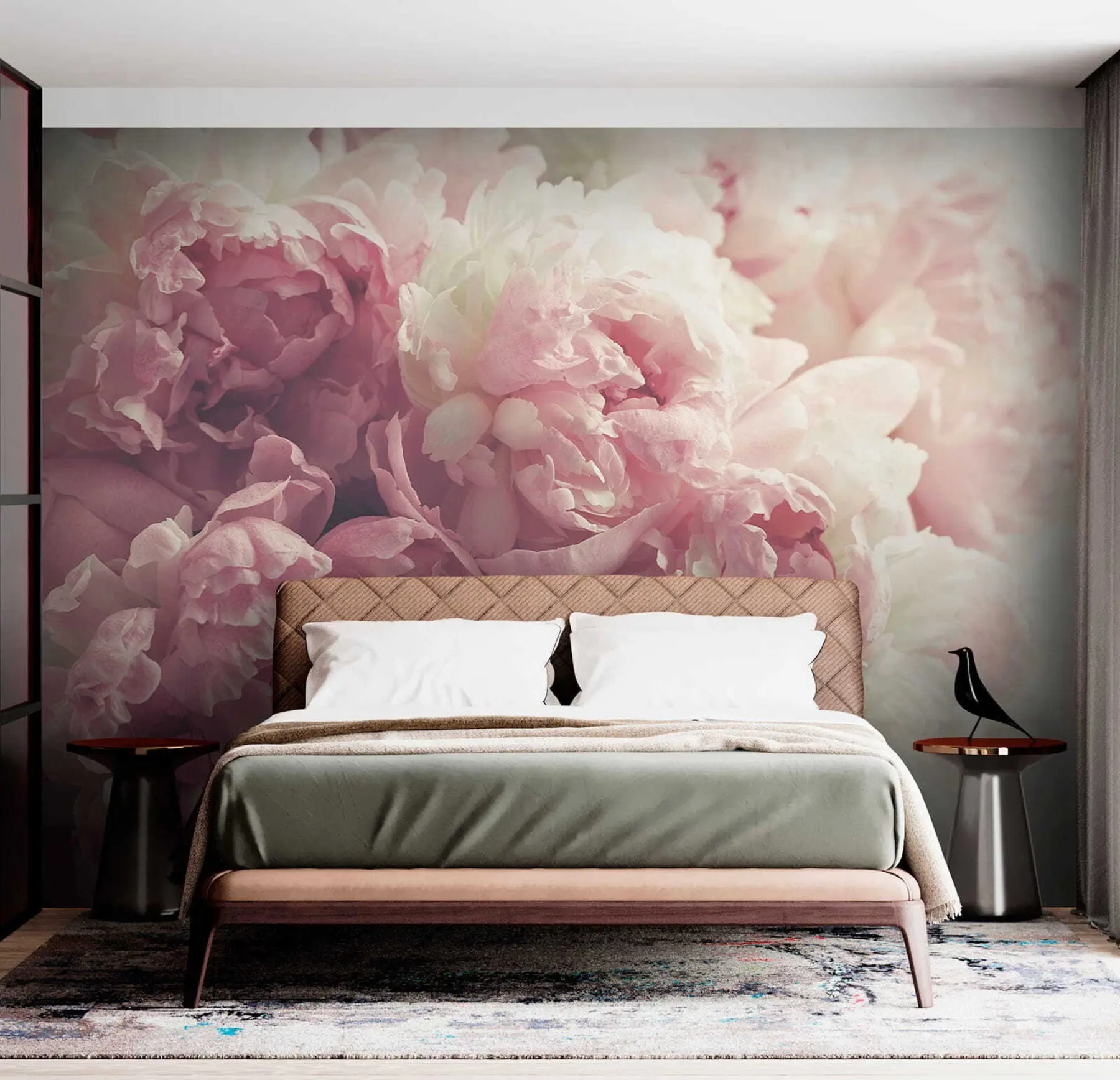 Papier peint Pivoines délicates u44746