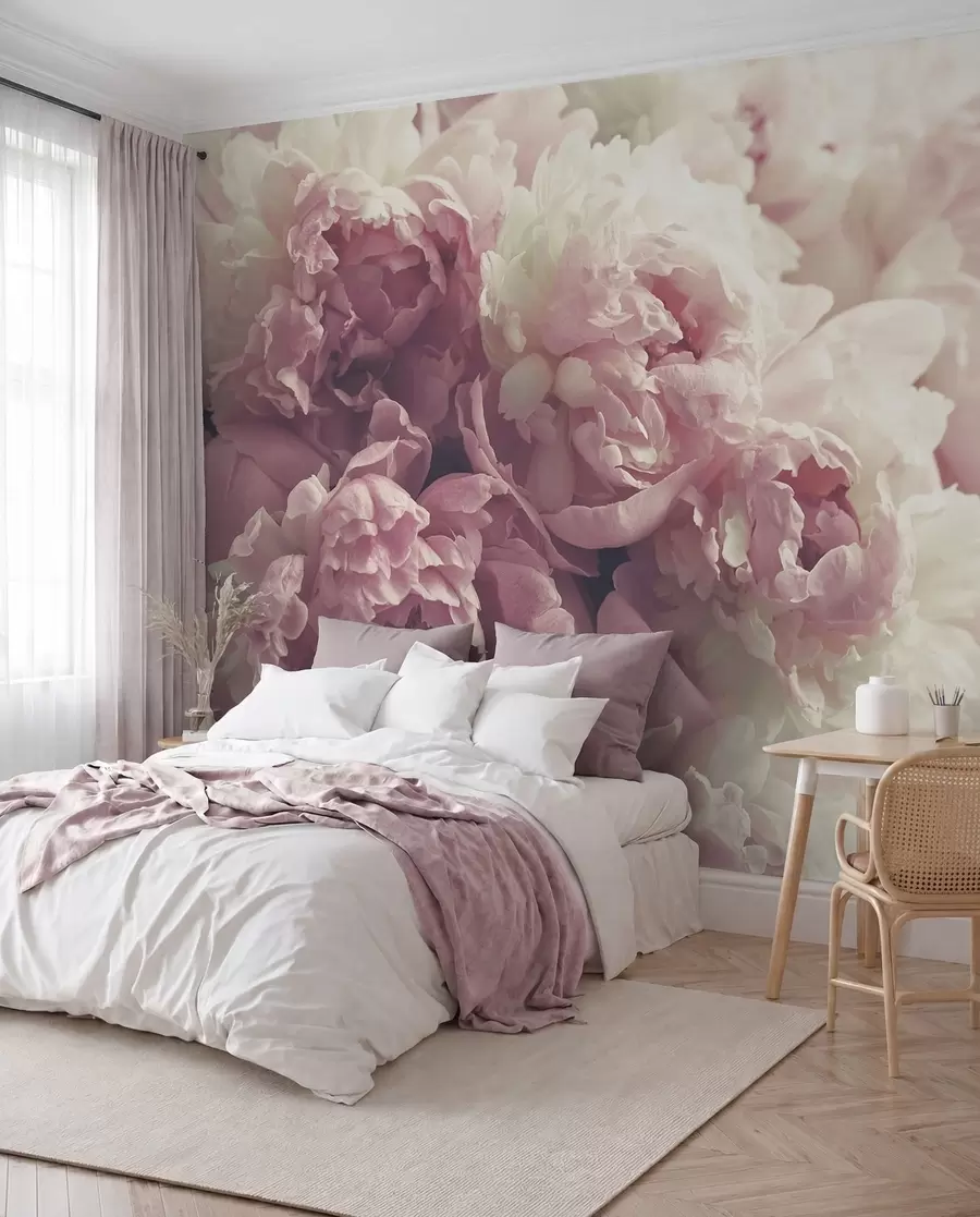 Papier peint Pivoines délicates u44746