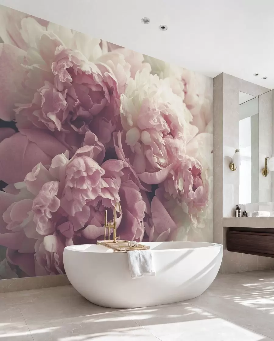 Papier peint Pivoines délicates u44746