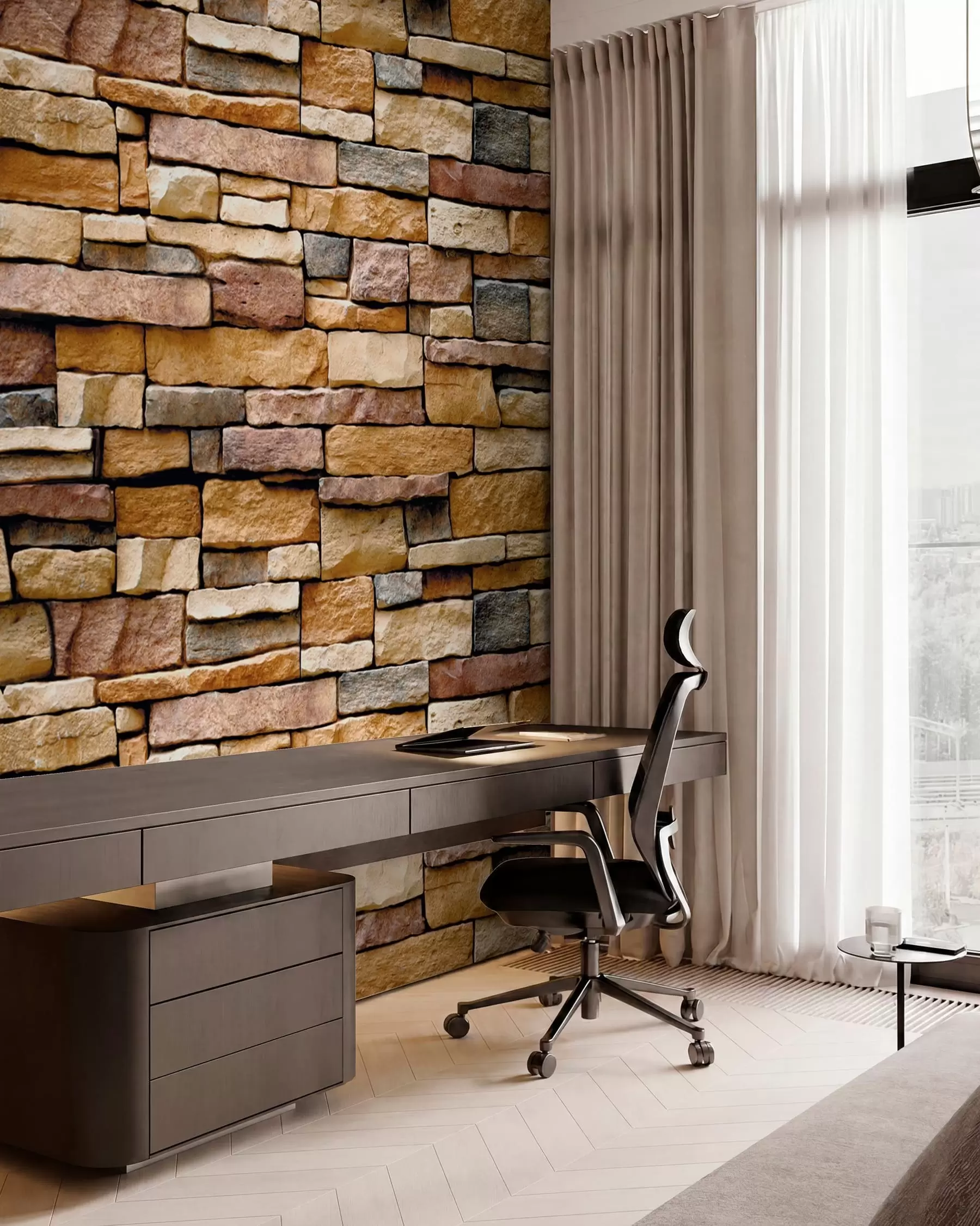 Papier peint Mur de pierre u52545