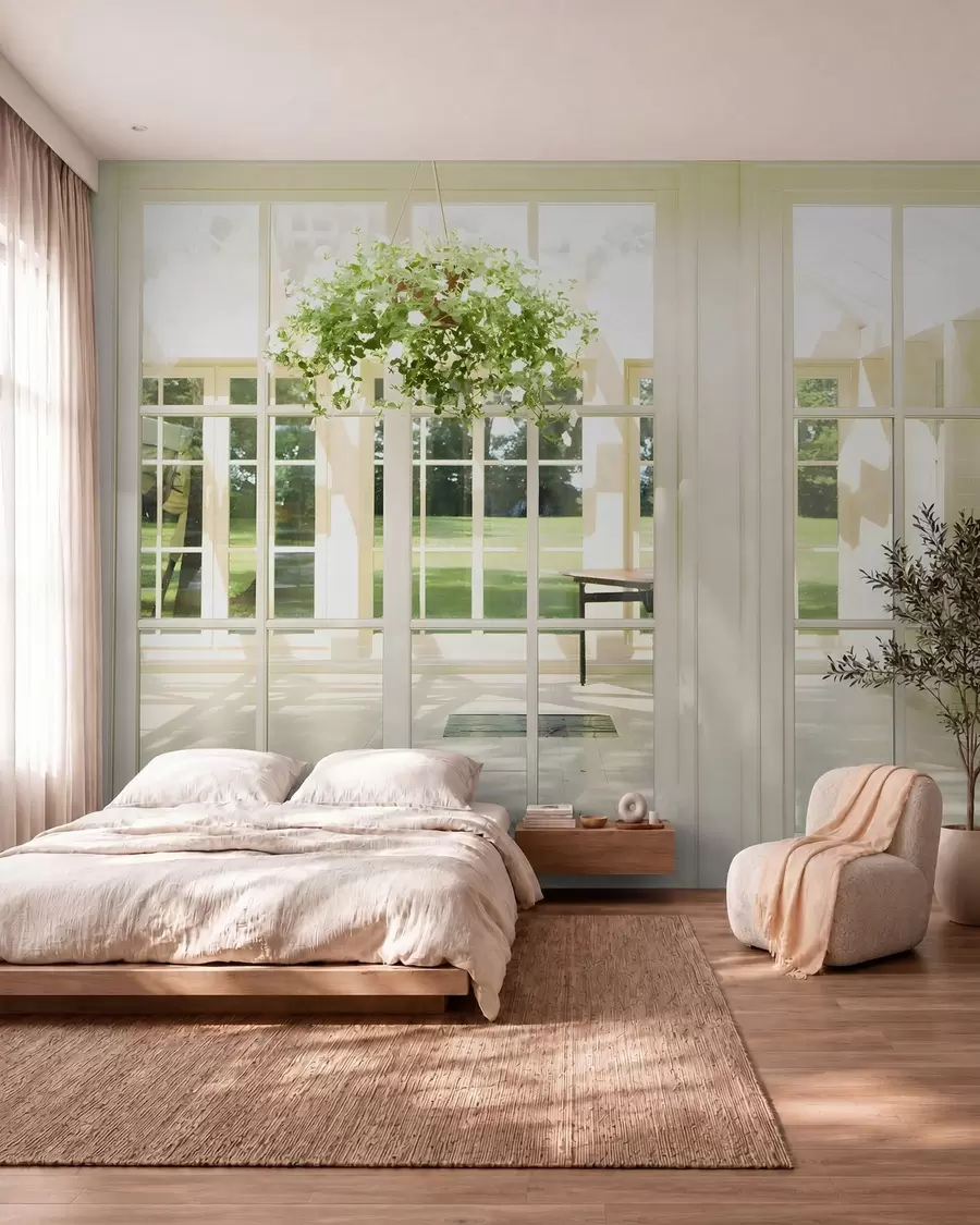Papier peint Orangerie au soleil u52614
