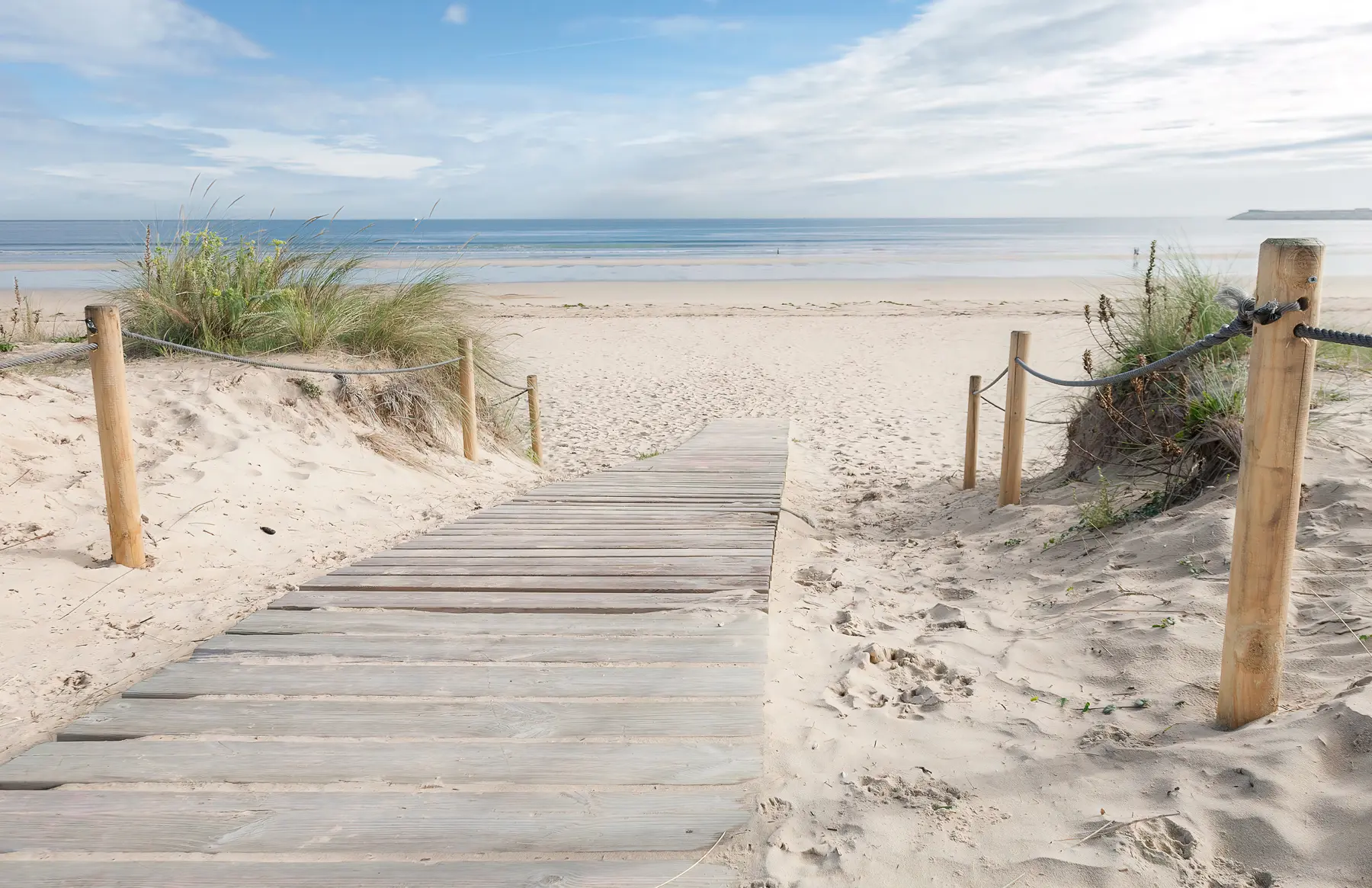 Papier peint Chemin vers la plage de sable u54357