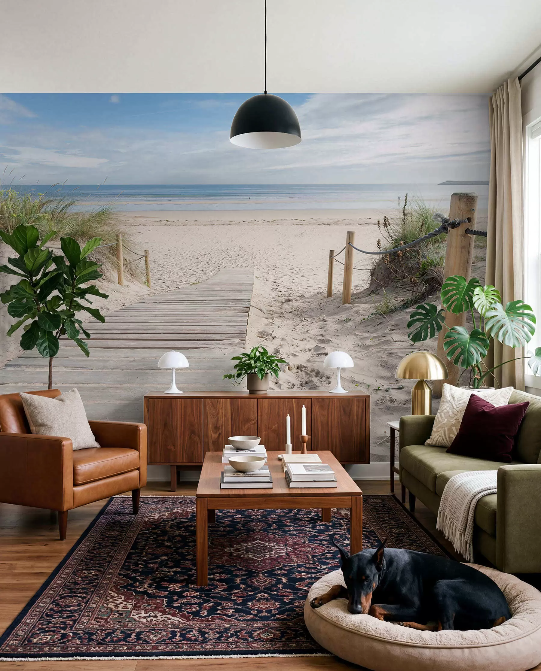 Papier peint Sentier des dunes u54357