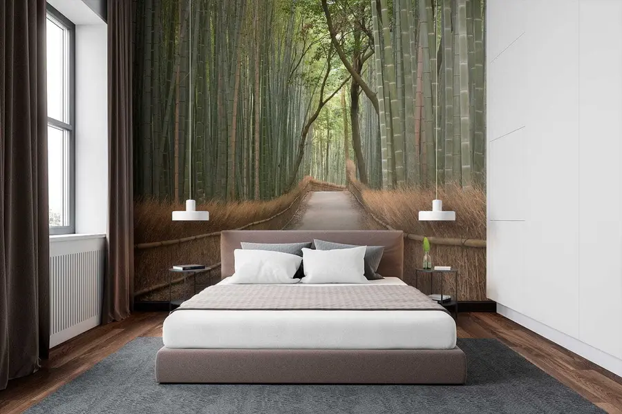 Papier peint Bambou fantastique u56406