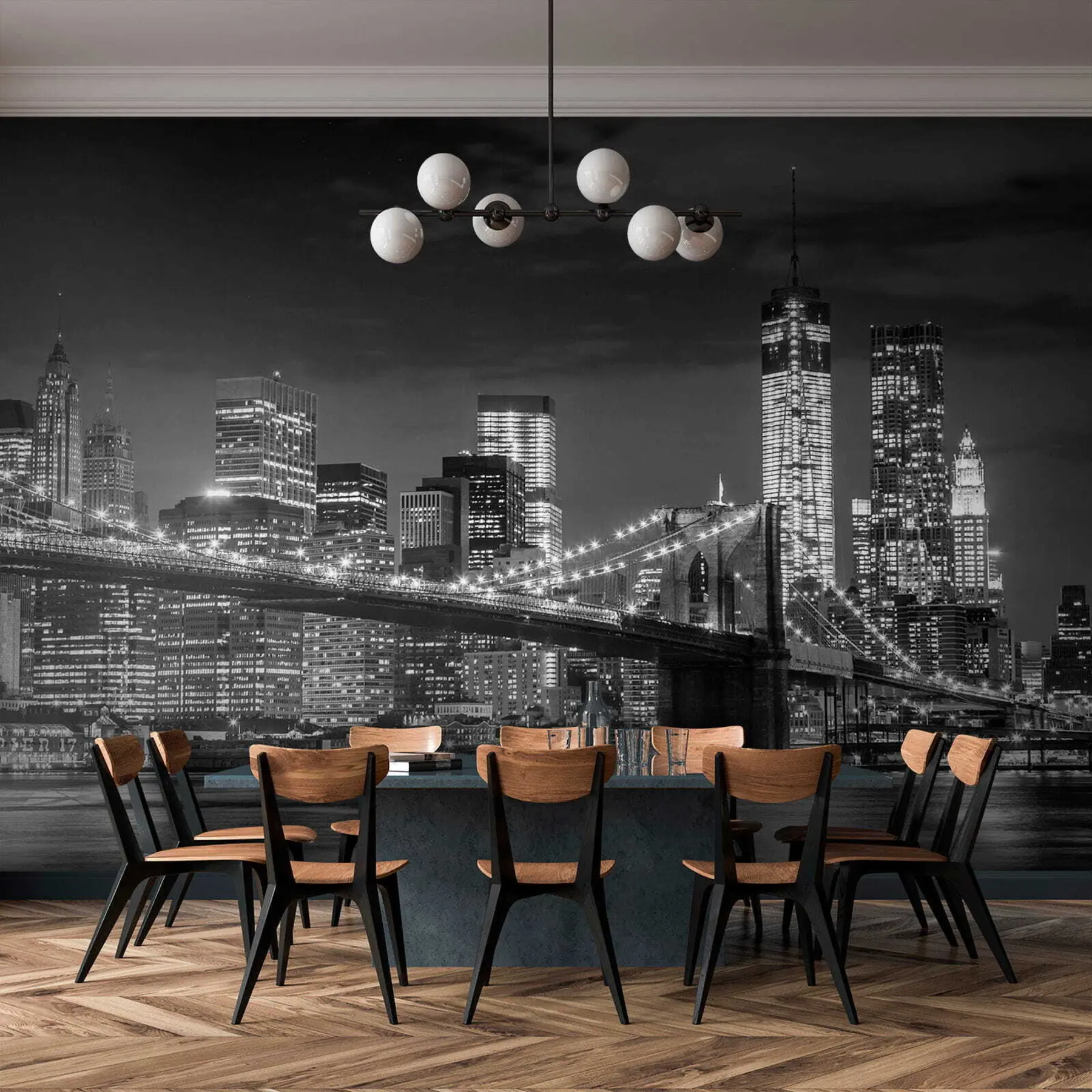 Papier peint Ville de nuit u56428