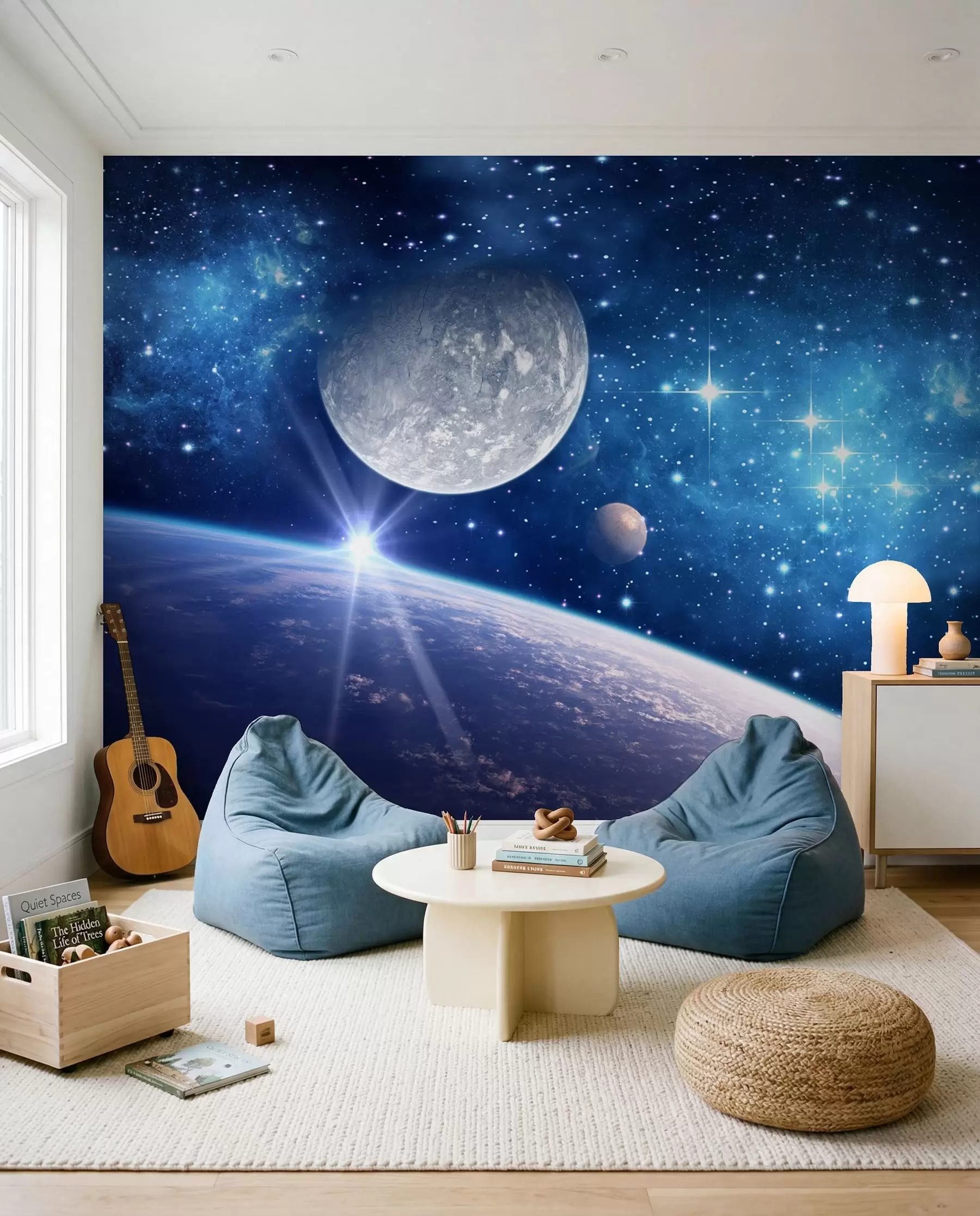 Papier peint Plus loin que la Lune u57785