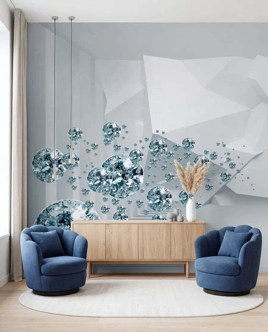 Papier peint Pente, police et art u60340