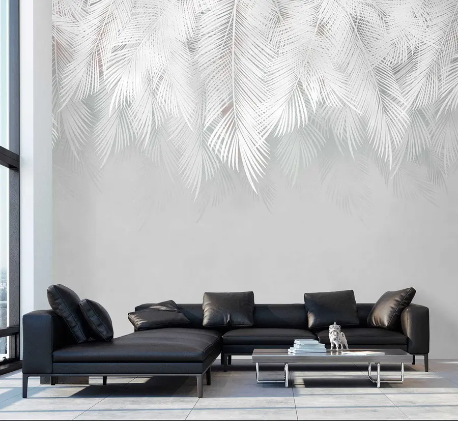 Papier peint Branches de palmier suspendues u60201