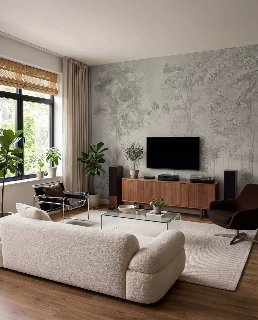 Papier peint Forêt de charme u78448