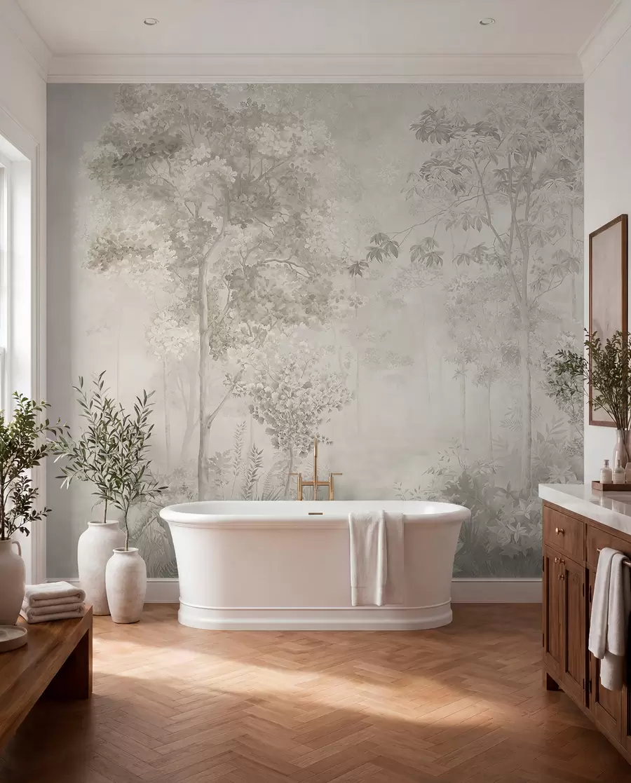 Papier peint Forêt de charme u78448