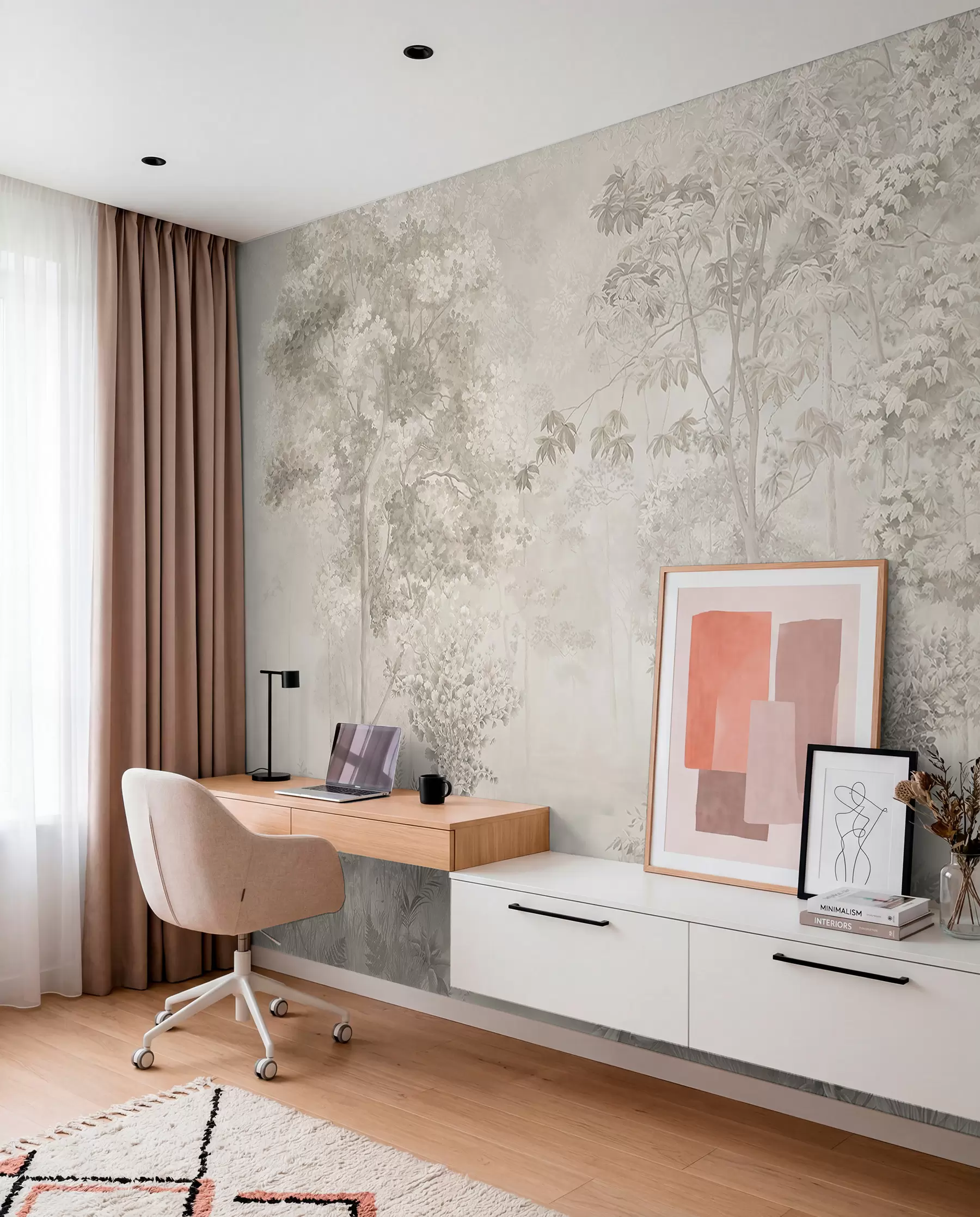 Papier peint Forêt de charme u78448