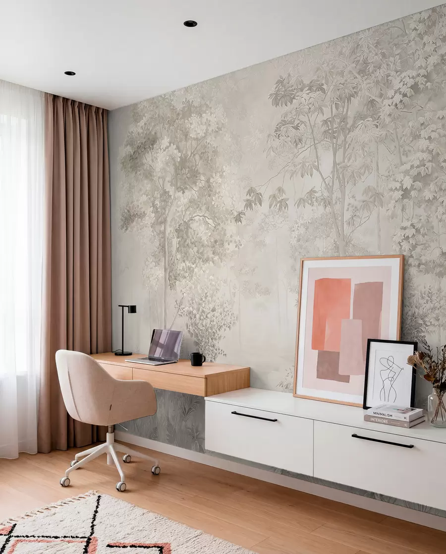 Papier peint Forêt de charme u78448