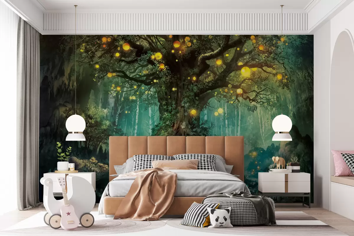 Papier peint L'éclat d'un arbre u79589