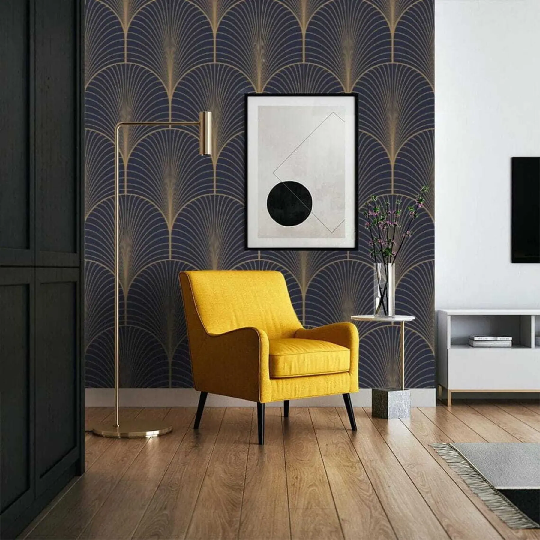 Papier peint Motif Art déco u53246