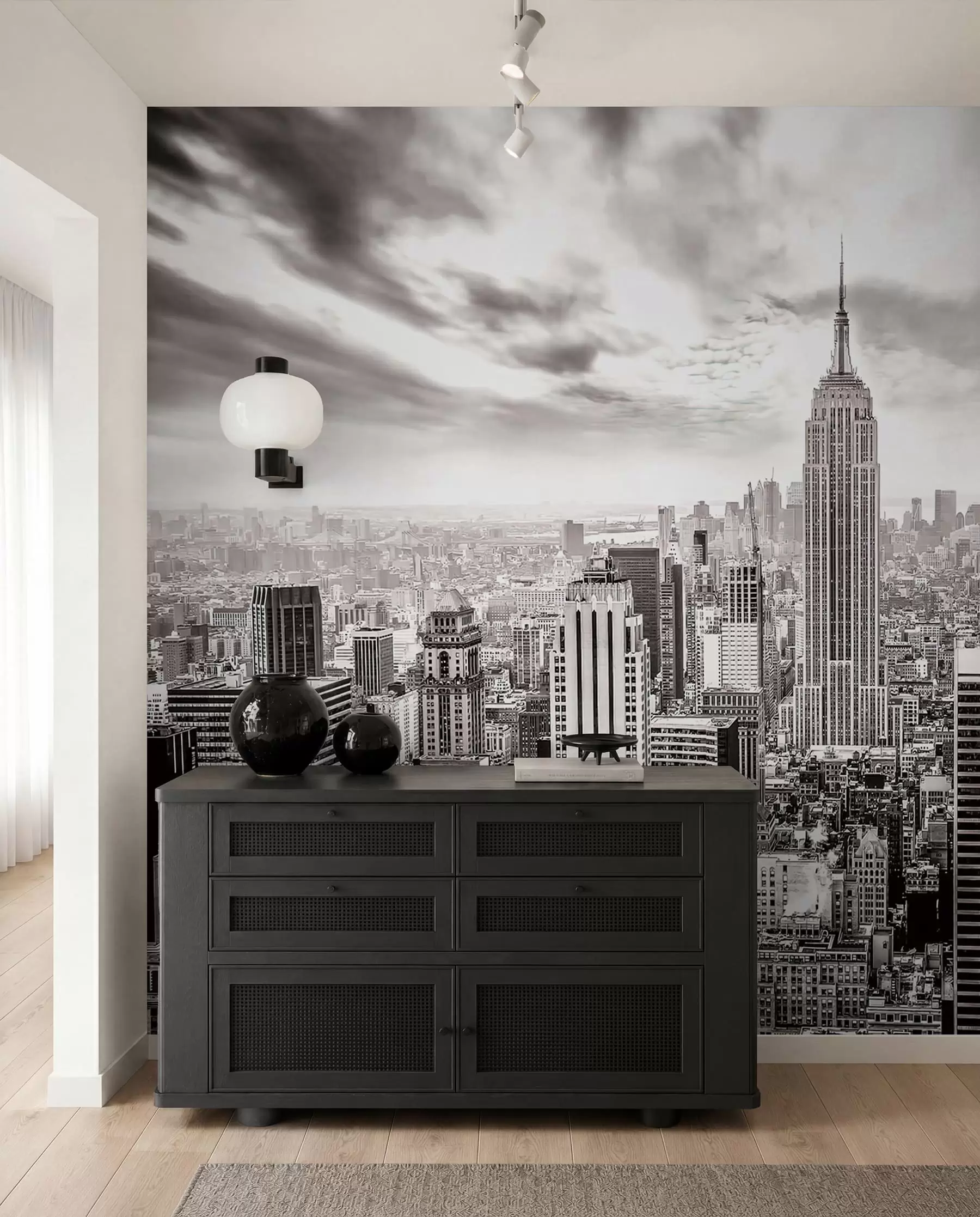 Papier peint Manhattan en monochrome u58762