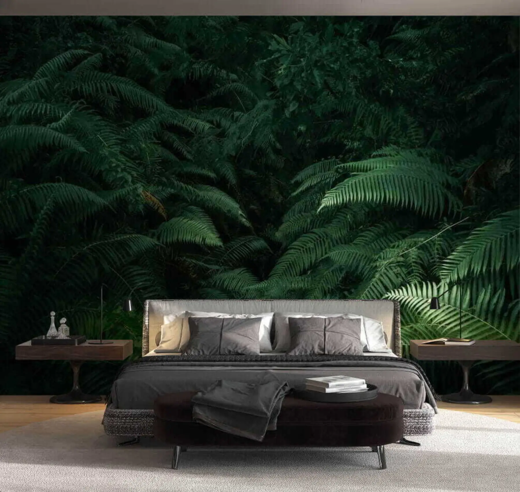Papier peint Fourrés de fougères u51904