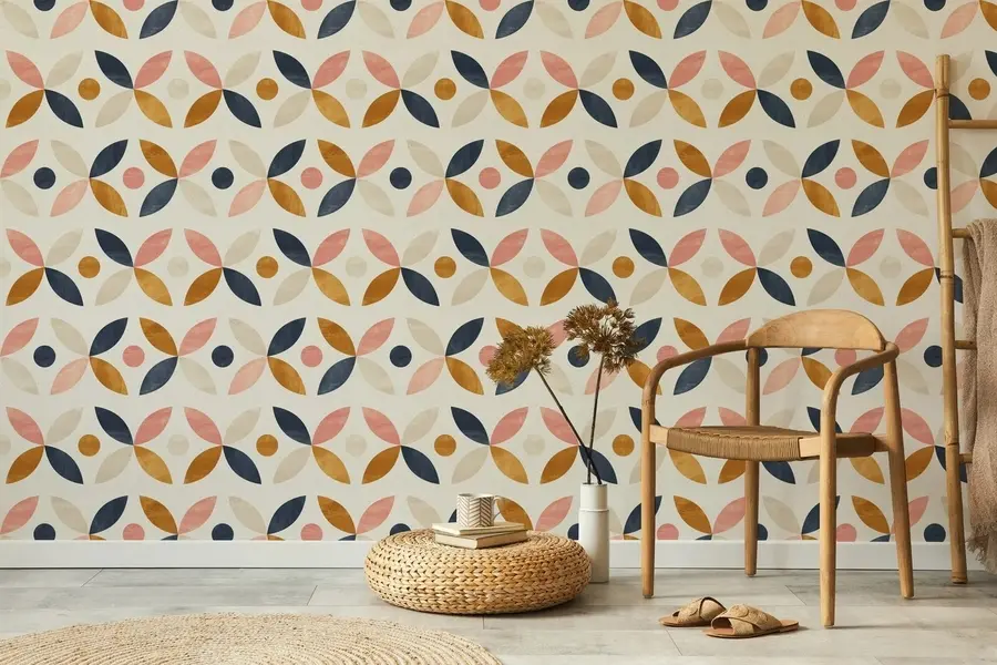 Papier peint Rétro à la mode u71344
