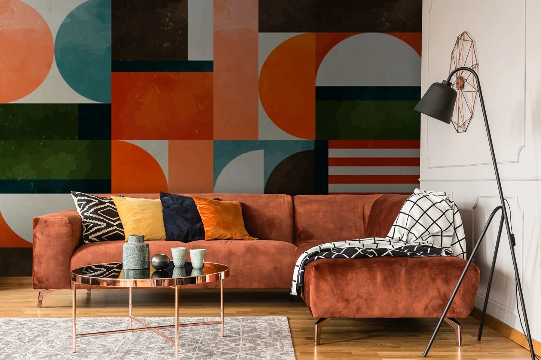 Papier peint Art rétro u71427