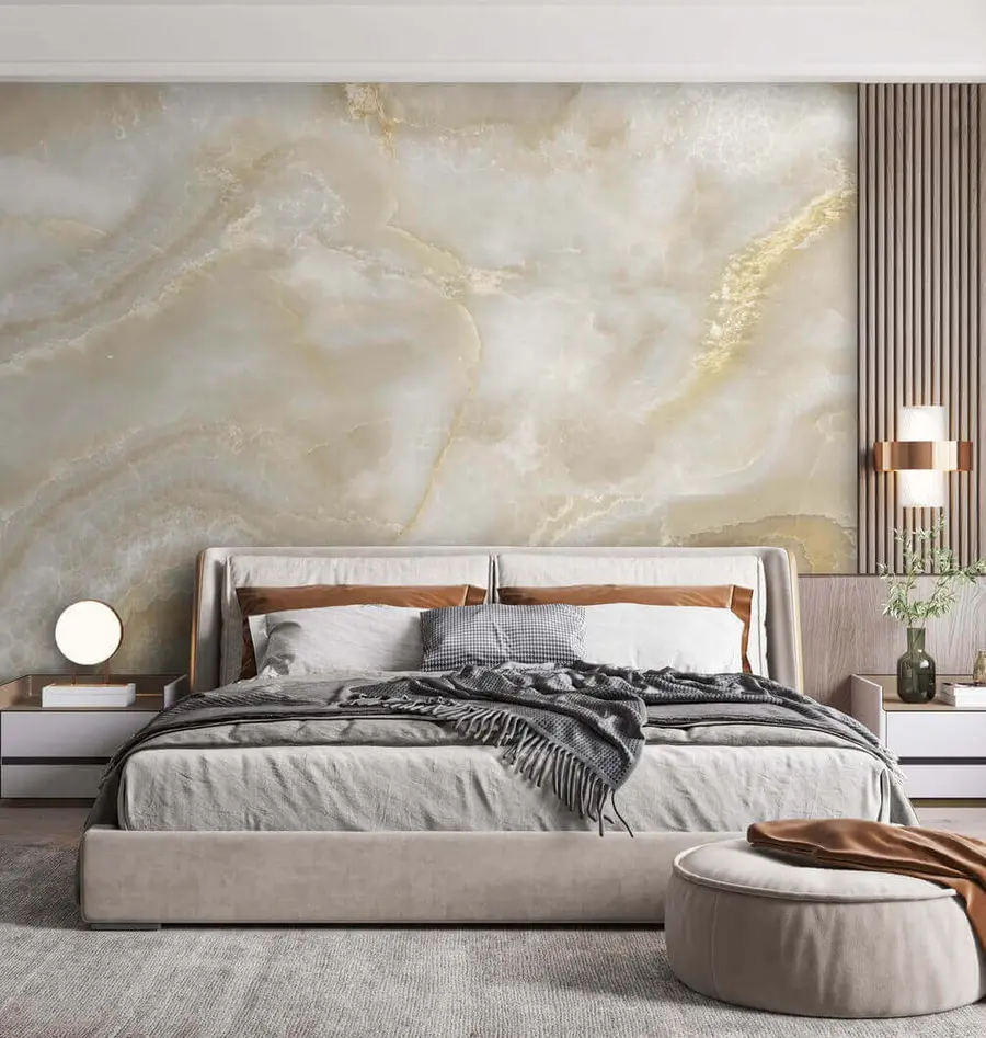 Papier peint Marbre beige u20722