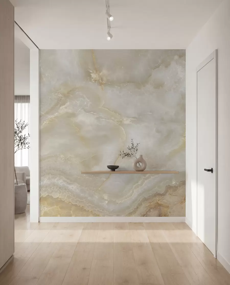 Papier peint Marbre beige u20722