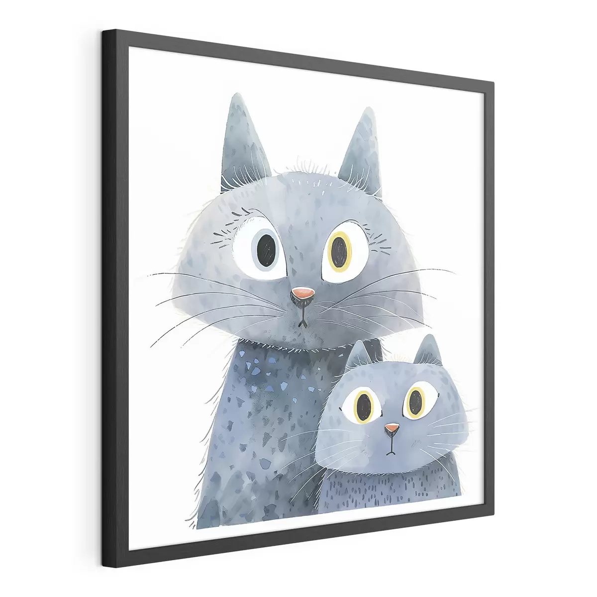 Poster Chat et lueur f37562