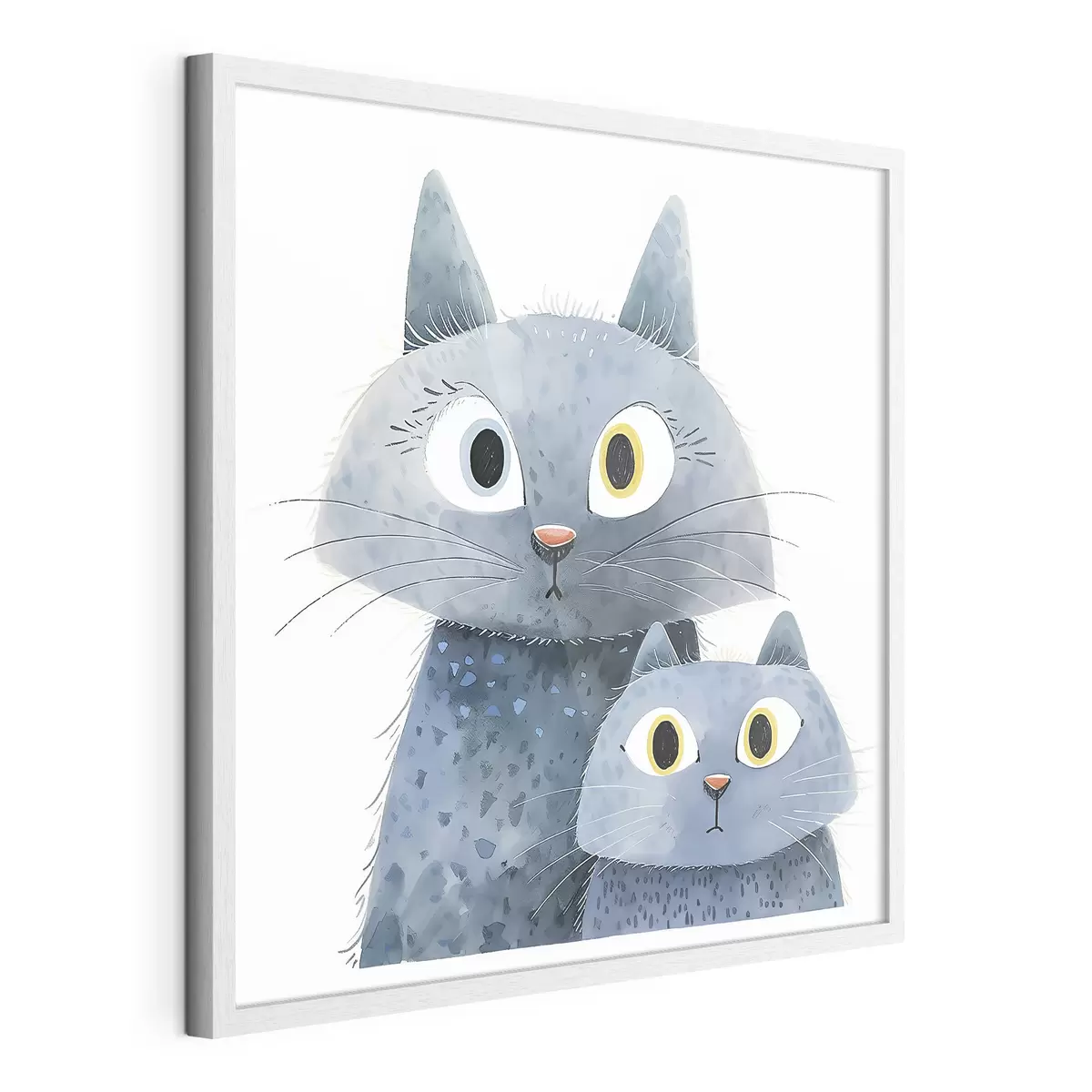 Poster Chat et lueur f37562