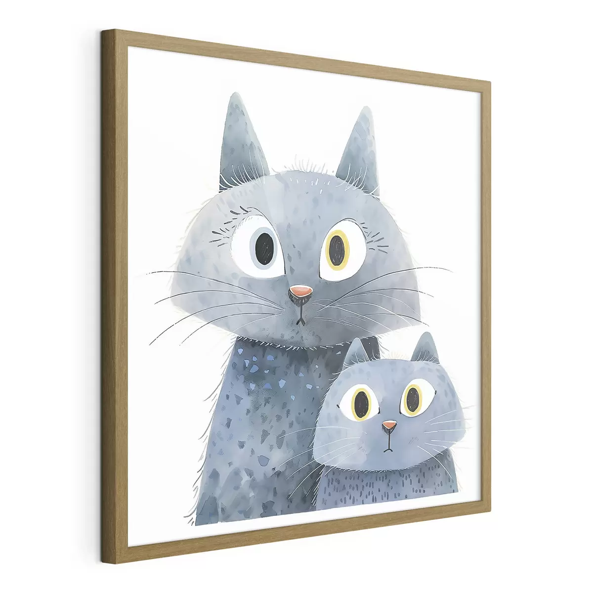 Poster Chat et lueur f37562