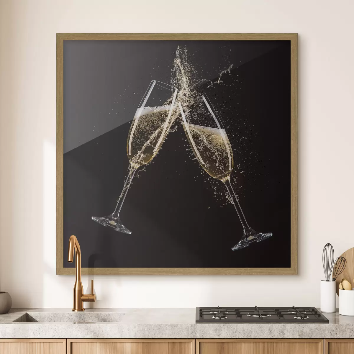 Poster Éclaboussures de champagne f37040