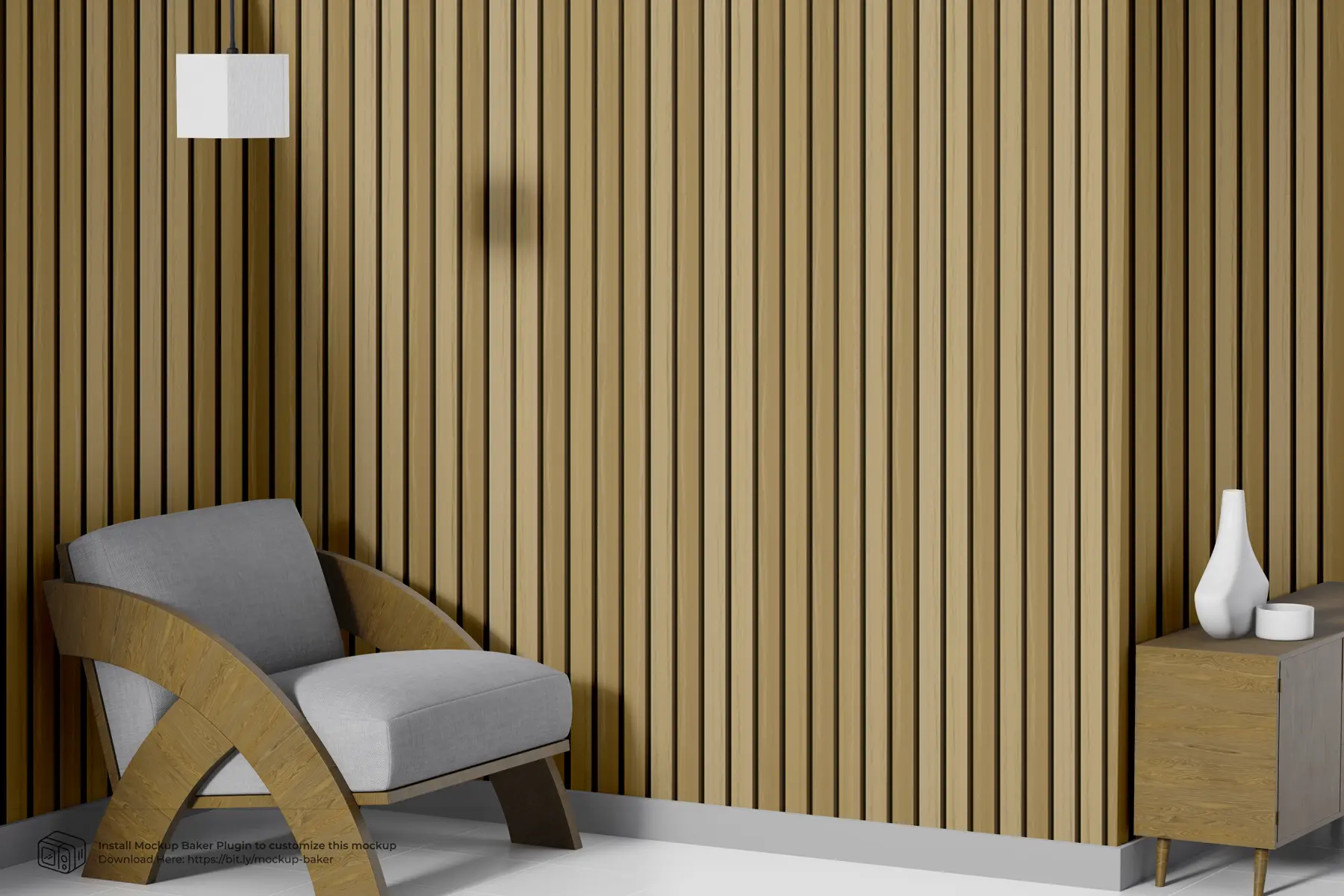 Papier peint Grain de bois léger texture noyer w00022