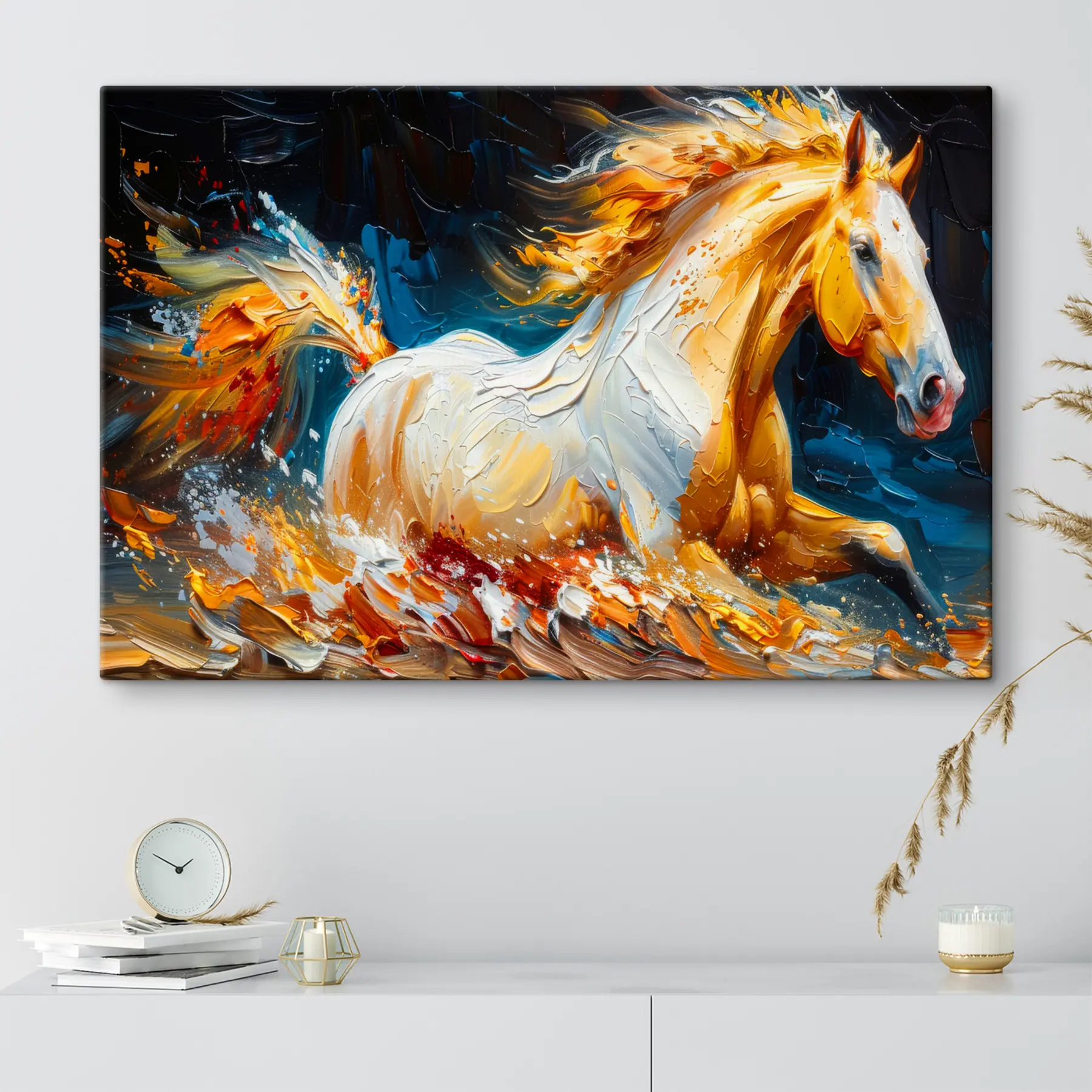 Papier peint Aquarelle cheval s37768