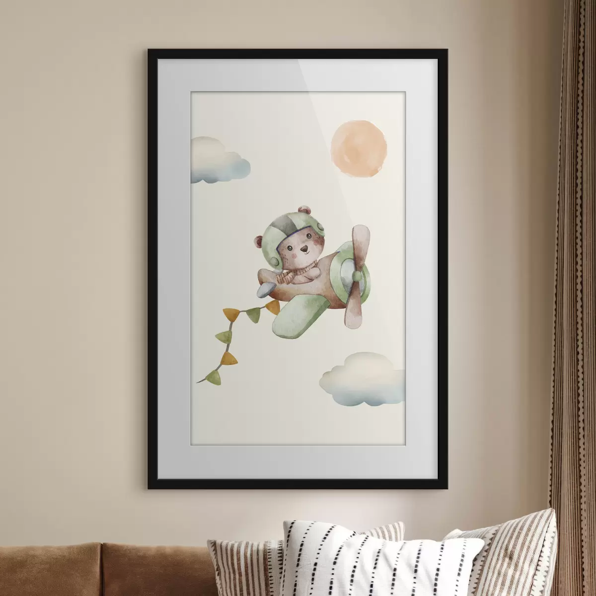 Poster Ourson et silence f37916